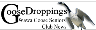 Wawa Goose Seniors Club News & Upcoming Events